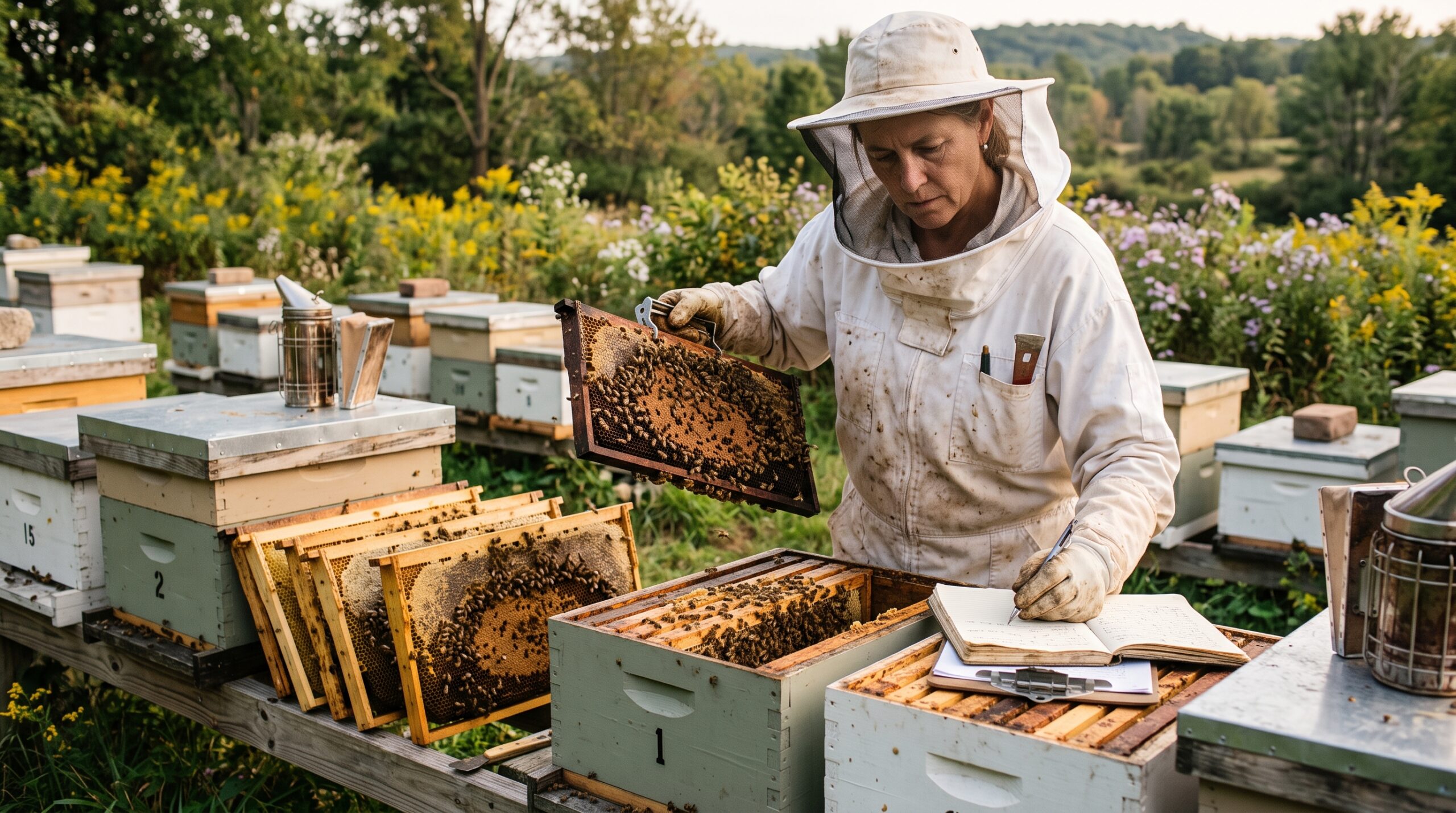 The Annual Hive Health Inspection I Do Every August