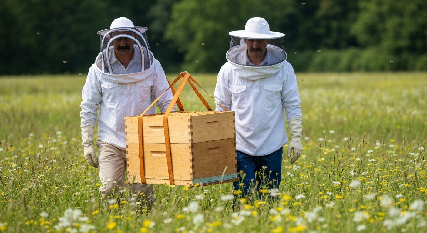 Moving a Beehive Without Losing Your Bees (or Your Neighbors)